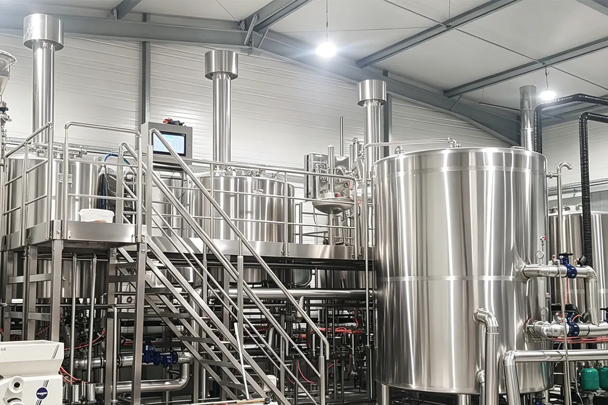 2000L Three Vessel Brewhouse