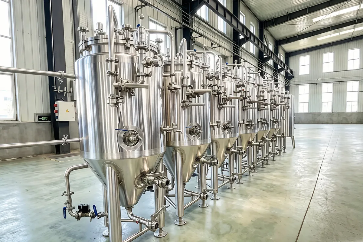 100L Five Vessel Brewhouse